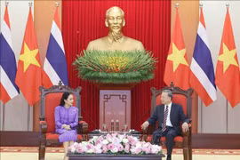 Tổng Bí thư Tô Lâm tiếp Thủ tướng Thái Lan Paetongtarn Shinawatra
