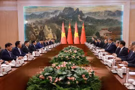 Thủ tướng Phạm Minh Chính hội kiến Tổng Bí thư, Chủ tịch Trung Quốc Tập Cận Bình