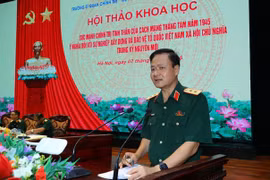 Phát huy sức mạnh chính trị tinh thần của Cách mạng Tháng Tám trong xây dựng và bảo vệ Tổ quốc