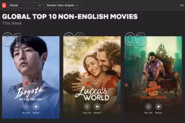 Phim của Song Joong Ki được phát hành trên Netflix