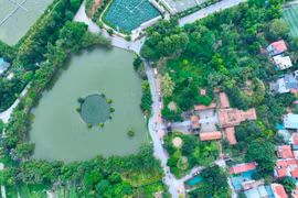 Độc đáo giếng Ngọc trăm năm tuổi ở ngoại thành Hà Nội