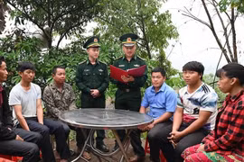 Đồn Biên phòng Mường Mươn tuyên truyền, phổ biến pháp luật cho người dân vùng biên