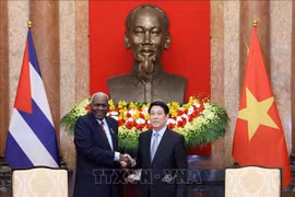 Chủ tịch nước Lương Cường hội kiến Chủ tịch Quốc hội Cuba Esteban Lazo: Thắt chặt quan hệ đặc biệt Việt Nam – Cuba