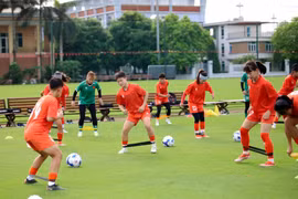 U20 nữ Việt Nam tích cực luyện tập, sẵn sàng chinh phục vòng loại châu Á 2026