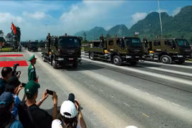 Quân đội, Công an tổng hợp luyện các khối diễu binh, diễu hành chuẩn bị kỷ niệm 80 năm Quốc khánh