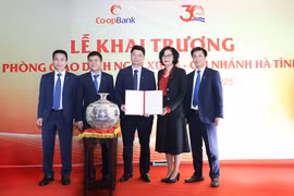 Co-opBank chi nhánh Hà Tĩnh khai trương Phòng giao dịch Nghi Xuân