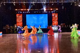 Hơn 3.000 vận động viên thi đấu tại Vietnam Dancesport Festival 2025
