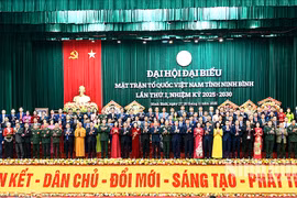 Ông Mai Văn Tuất tái cử giữ chức Chủ tịch Ủy ban MTTQ Việt Nam tỉnh Ninh Bình nhiệm kỳ 2025 - 2030