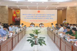 Tổ chức đoàn công tác của các Thành viên Chính phủ làm việc với địa phương năm 2025