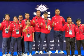 Đô cử Nguyễn Thành Duy giành HCV tại ASIAD trẻ 2025