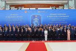 Khai mạc trọng thể Lễ mở ký Công ước của Liên hợp quốc về chống tội phạm mạng