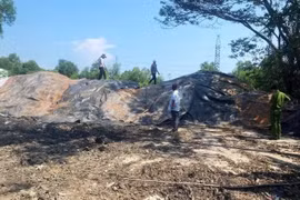 An Giang: Hơn 270 tấn rác thải đổ tràn ra môi trường, giám đốc công ty bị khởi tố