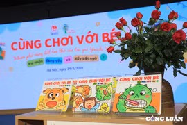 NXB Kim Đồng ra mắt bộ sách cho trẻ em mang tên 'Cùng chơi với bé'