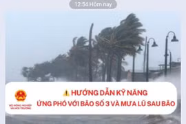 Cảnh báo khẩn bão số 3: Gửi 29 triệu tin nhắn qua Zalo để hướng dẫn ứng phó