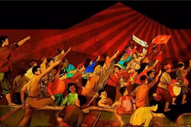 Nghệ An ra mắt show nghệ thuật đêm 'Lửa Xô viết'