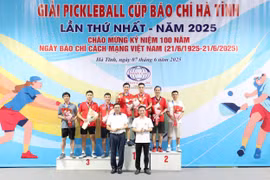 Giải Pickleball Báo chí Hà Tĩnh: Giao lưu, đoàn kết và những khoảnh khắc đáng nhớ