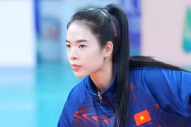 Nhan sắc nữ vận động viên bóng chuyền được chọn cầm cờ cho đoàn Thể thao Việt Nam tại SEA Games 33