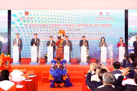Quảng Trị đồng loạt khởi công dự án nhà ở xã hội và điện gió, tạo động lực phát triển bền vững