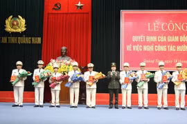 22 cán bộ lãnh đạo Công an tỉnh Quảng Nam xin nghỉ hưu trước tuổi