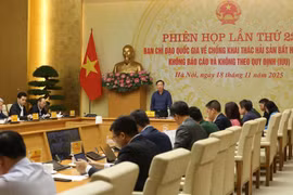 Giao Thanh tra Chính phủ rà soát toàn diện pháp lý chống IUU, xử lý dứt điểm 100% trường hợp tồn đọng