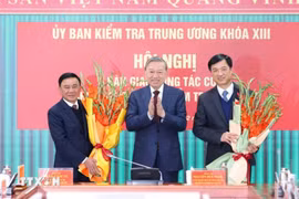 Tổng Bí thư Tô Lâm dự Hội nghị bàn giao công tác của Chủ nhiệm Ủy ban Kiểm tra Trung ương