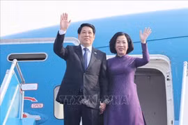 Chủ tịch nước Lương Cường lên đường dự Khóa họp 80 Đại hội đồng Liên hợp quốc