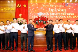 Ban Bí thư chỉ định ông Bùi Văn Khắng giữ chức Phó Bí thư Tỉnh ủy Quảng Ninh