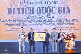 Cảng Quy Nhơn - địa điểm 300 ngày chuyển quân tập kết ra Bắc là di tích quốc gia
