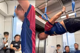 Công an thông tin vụ nam thanh niên hít xà đơn trên tàu Metro