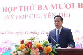 Ông Hà Quang Trung được bầu giữ chức Chủ tịch UBND tỉnh Lai Châu