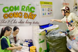 'Gom rác đong đầy' - điểm hẹn của những hành động xanh