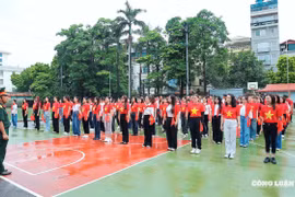 Sôi nổi, nhiệt huyết những ngày luyện tập của Khối Báo chí Cách mạng Việt Nam trong nhiệm vụ A80