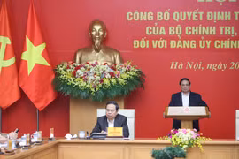 Bộ Chính trị, Ban Bí thư thành lập đoàn kiểm tra đối với Đảng ủy Chính phủ, Đảng ủy Quốc hội
