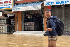 Nhà báo với những ngày trong tâm lũ và trái tim không lùi bước
