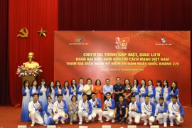VTV tổ chức gặp gỡ đại biểu khối Báo chí Cách mạng Việt Nam tham gia diễu hành A80