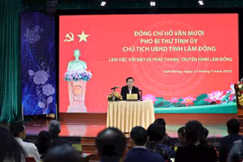 Chủ tịch UBND tỉnh Lâm Đồng: Báo chí phải 'đi trước một bước' để dân hiểu, dân chia sẻ trong giai đoạn chính quyền hai cấp
