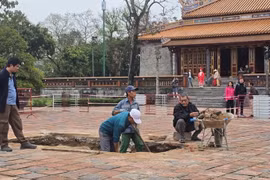 Huế hoàn tất khai quật khảo cổ di tích Đại Cung Môn