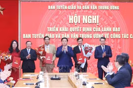 Ban Tuyên giáo và Dân vận Trung ương triển khai các quyết định về công tác cán bộ
