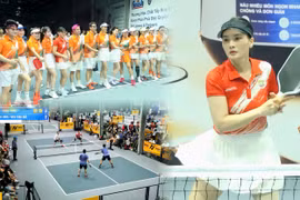 Sân chơi Pickleball bùng nổ với dàn nghệ sĩ nổi tiếng