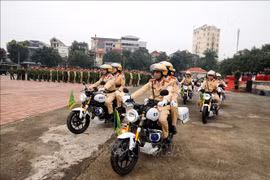 Đồng loạt ra quân trấn áp tội phạm, bảo đảm an ninh cho Đại hội Đảng, bầu cử Quốc hội và Tết Nguyên đán