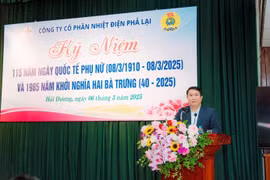 Nhiệt điện Phả Lại tổ chức các hoạt động kỷ niệm 115 năm Ngày Quốc tế phụ nữ 8/3
