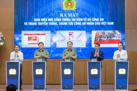 Giao diện mới Cổng Thông tin điện tử Bộ Công an: Tăng cường tương tác, phục vụ người dân