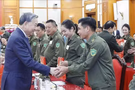 Tổng Bí thư Tô Lâm gặp mặt các điển hình tham gia bảo vệ an ninh, trật tự ở cơ sở