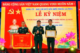 Gia Lai: Đồn Biên phòng Ia Pnôn điểm tựa vững chắc của người dân biên giới