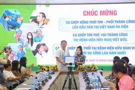 Bệnh nhân ghép đồng thời tim – phổi đầu tiên tại Việt Nam ra viện