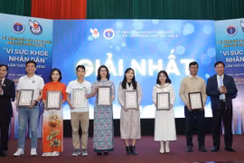 59 tác phẩm xuất sắc đoạt Giải Báo chí toàn quốc “Vì Sức khỏe nhân dân” lần thứ 2