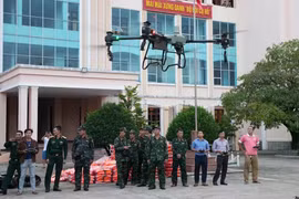 Gia Lai huy động xe thiết giáp, drone ứng phó bão Kalmaegi