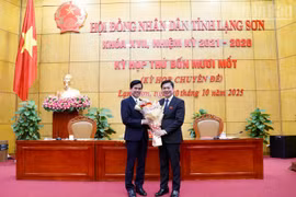 Phê chuẩn kết quả bầu chức vụ Phó Chủ tịch UBND 2 tỉnh Lạng Sơn, Khánh Hòa