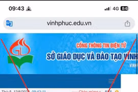 Vĩnh Phúc: Cảnh báo tin giả, lừa đảo hướng dẫn tra cứu điểm thi lớp 10