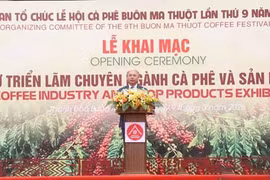 Hội chợ triển lãm chuyên ngành cà phê, sản phẩm OCOP tại Đắk Lắk thu hút nhiều doanh nghiệp trong và ngoài nước
